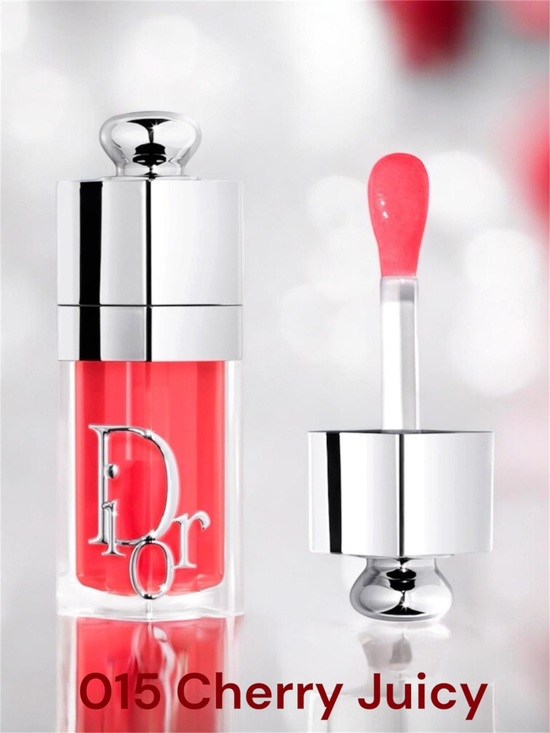 Dior Other - 'Dior Addict Lip Glow Oil Reacts With PH Lip, Shine -015 Cherry - Juicy  NWOT